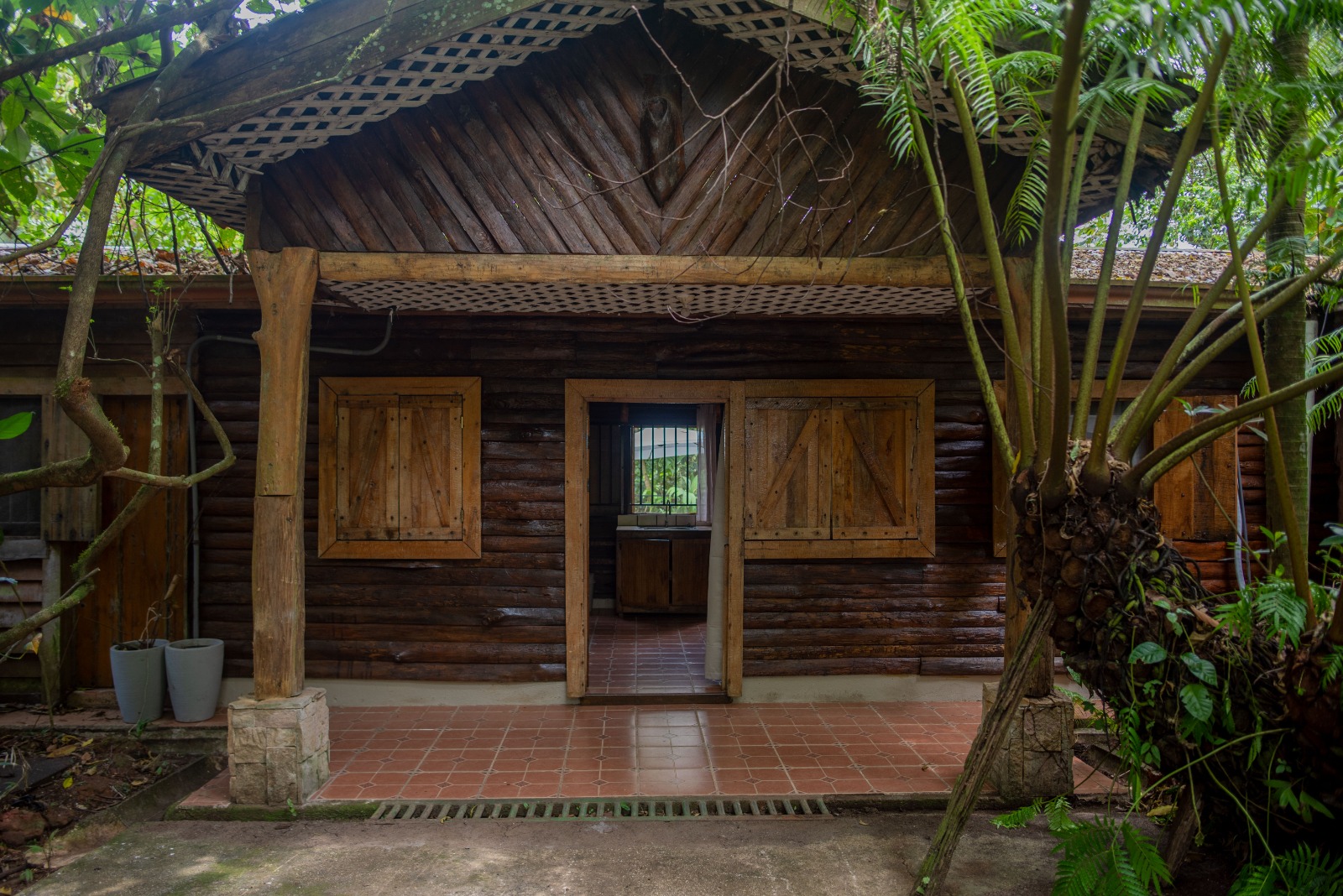 Exterior del Rainforest Lodge